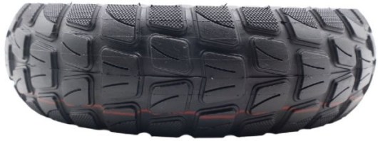 Tire - 10x2.5, 60/85-6 with Valve, Offroad / Winter / Snow, High Grip Tread - PBC40K1025F1
