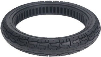 Tire - 16x2.5, Line Honeycomb, Solid, Rim Groove Width 38mm - PBC40K1625F1