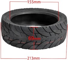Tire - 8.5x3 with Valve, Offroad, Medium Grip Tread - PBC40K0F1