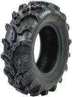 Tire - Hakuba Ibex Offroad, 25x8-12, 6 Ply, Zilla Style, Super Mud Lugs, ATV / UTV - 40A250812H-3 - PBC4037EF1