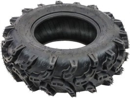 Tire - Hakuba Ibex Offroad, 25x8-12, 6 Ply, Zilla Style, Super Mud Lugs, ATV / UTV - 40A250812H-3 - PBC4037EF1