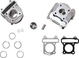 Top End Assembly - GY6, 50cc, Air Cooled, Complete Top End Assembly - 20A8957 - PBC1455F1