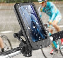 Touchscreen_Cell_Phone_Mount_ _Universal_Fit_Up_to_6 7_Inch_Devices_Black_Waterproof_360_Degree_1