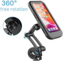 Touchscreen_Cell_Phone_Mount_ _Universal_Fit_Up_to_6 7_Inch_Devices_Black_Waterproof_360_Degree_3