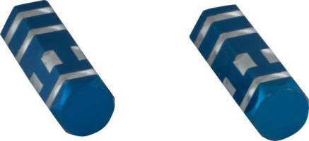 Valve Stem Caps - Blue - 40A9050BU - PBC3440F1