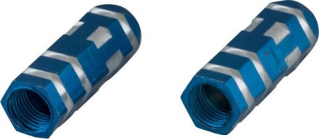 Valve Stem Caps - Blue - 40A9050BU - PBC3440F1