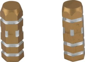 Valve Stem Caps - Gold - 40A9050GD - PBC4001EF1