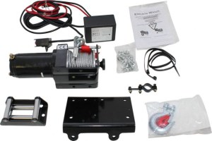 Winch - MNPS 3000 lb 12 Volt (1000W / 1.4HP) Cabled Switch - PBC000-CBLF1