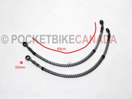 Braided Oil Line for 140cc, X33, Dirt Bike 4-Stroke - G2070030