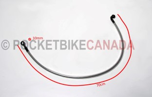 Braided Rear Brake Pipe for 140cc, X33, Dirt Bike 4-Stroke - G2070064