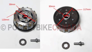 Clutch for 250cc, X31, Dirt Bike 4 Stroke - G2080012