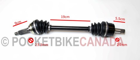 Front Right Axle Half Shaft for Ranger 600cc UTV Side by Side ROV - G8020014