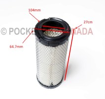 Round Air Filter for Vyper 1100cc UTV Side by Side ROV - G8030045