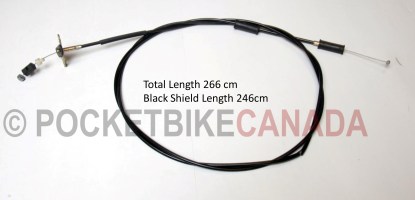 Throttle Cable for Gio WorkHorse 800cc UTV Side by Side ROV - G8070017