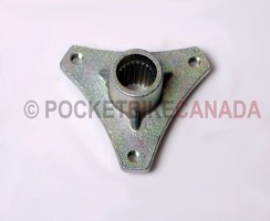 Rear Hub Flange 3 Holes for 110cc, T1 Rebel, ATV Quad 4-Stroke - G1020028