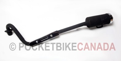 Exhaust Muffler Pipe w/ Flange for 110cc, YK110/Mini Hummer II, ATV - G1040019