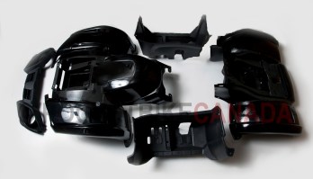 Black Plastic Fender Body Kit for 150cc, GB150/Utility Hummer, ATV Quad 4 Stroke - G1080047