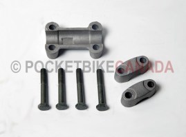 Handle Bar Clamp Set w/Bolts for 200cc 809/Beast ATV Quad 4-Stroke - G1100042