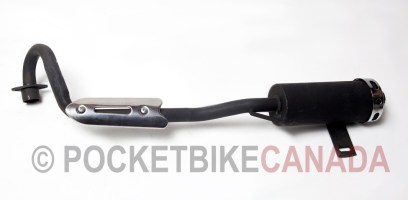 Exhaust Muffler Pipe w/ Flange for 110cc, 817/Mini Hummer, ATV - G1150027