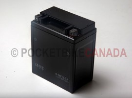 Battery - 12V7AH 10hr, 6-MFQ-7A for 250cc, XB-31, X31, Dirt Bike - G2080015