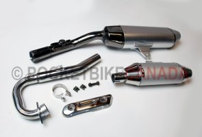 Dual Exhaust for 250cc, X37(2V), Dirt Bike 4 Stroke - G2110023