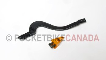 Brake Pedal w/ Foot Peg for 250cc, X37(2V), Dirt Bike 4 Stroke - G2110038