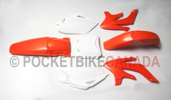 Orange Body Kit for 250cc, X37(2V), Dirt Bike Motorcycle, 4 Cycle - G2110046