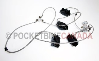 Complete Brake System for Destroyer 600cc Beach Dune Buggy Sand Rail - G8040004