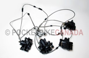 Complete Brake System for Destroyer SS 1100cc Beach Dune Buggy Sand Rail - G8050001