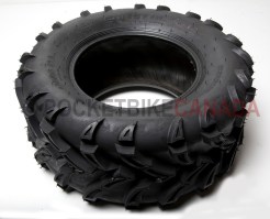25x10.00-12 (250/55-12) QD-137-001 Tubeless QingDa Tire for ATV - Rockliner Rear Tire